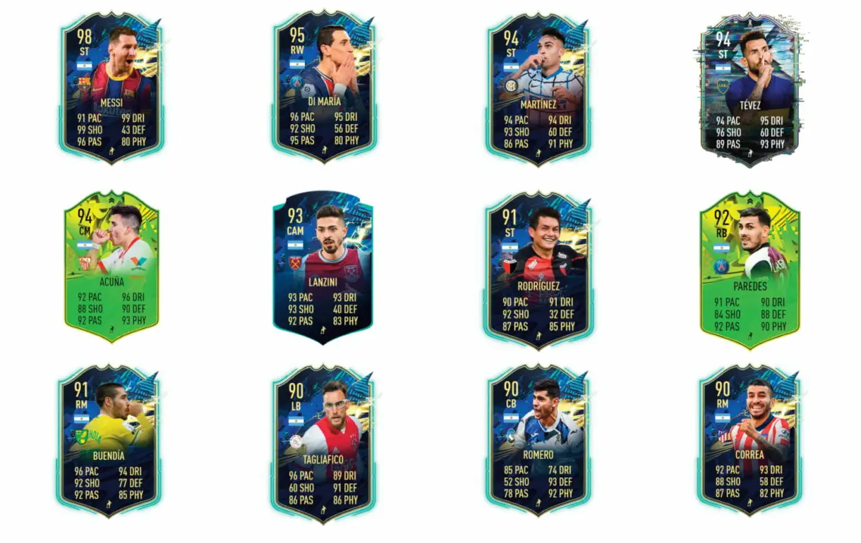FIFA 21 Ultimate Team Diego Armando Maradona Moments review de Icono SBC links verdes
