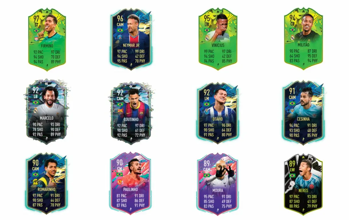Links naranjas de Arthur Melo Jugador de Nación. FIFA 21 Ultimate Team