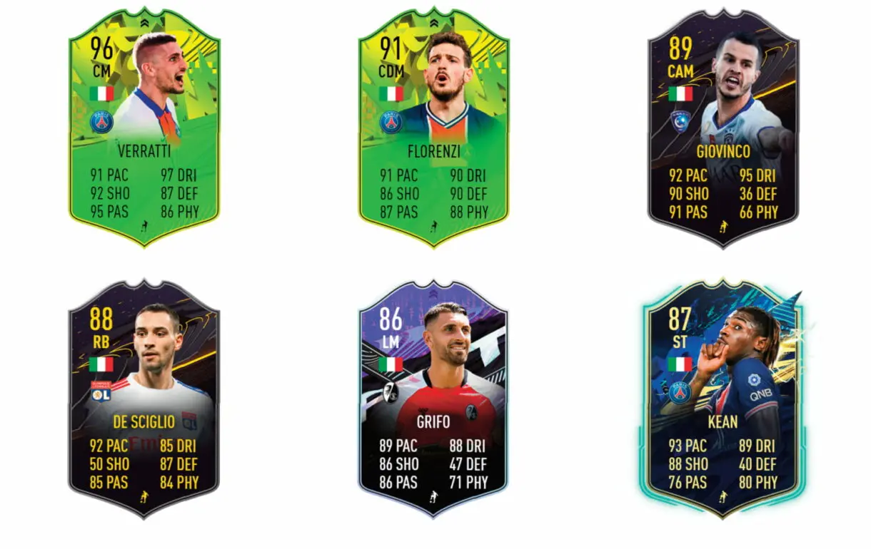 Links naranjas de Belotti Jugador de Nación. FIFA 21 Ultimate Team