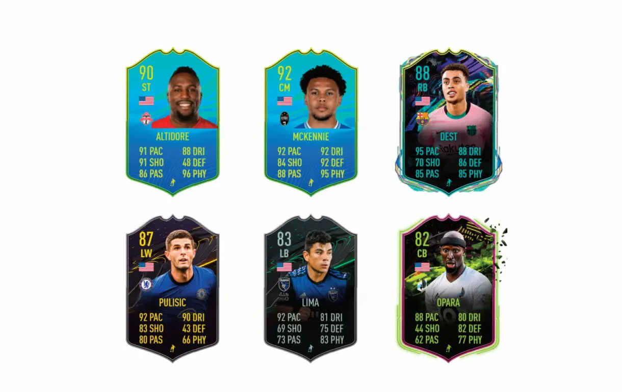 Links naranjas de Brooks Jugador de Nación. FIFA 21 Ultimate Team