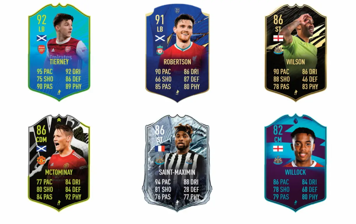 Links verdes de Fraser Jugador de Nación. FIFA 21 Ultimate Team