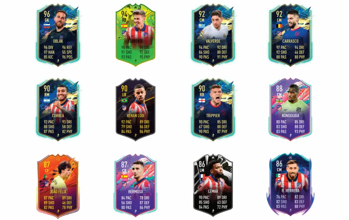 Links verdes de Giménez Jugador de Nación Festival of FUTball FIFA 21 Ultimate Team