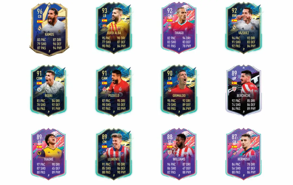Links naranjas de Javi Martínez Fin de Una Era. FIFA 21 Ultimate Team