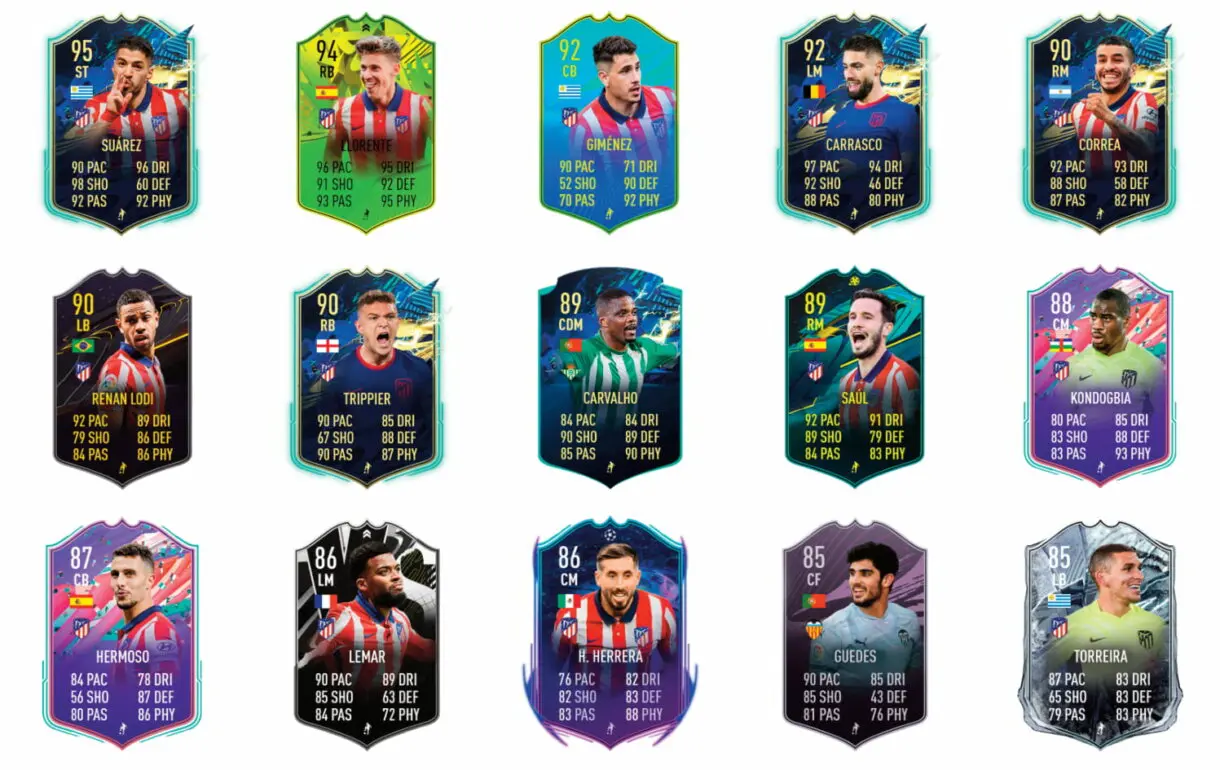 Links verdes de Joao Félix Festival of FUTball.  FIFA 21 Ultimate Team