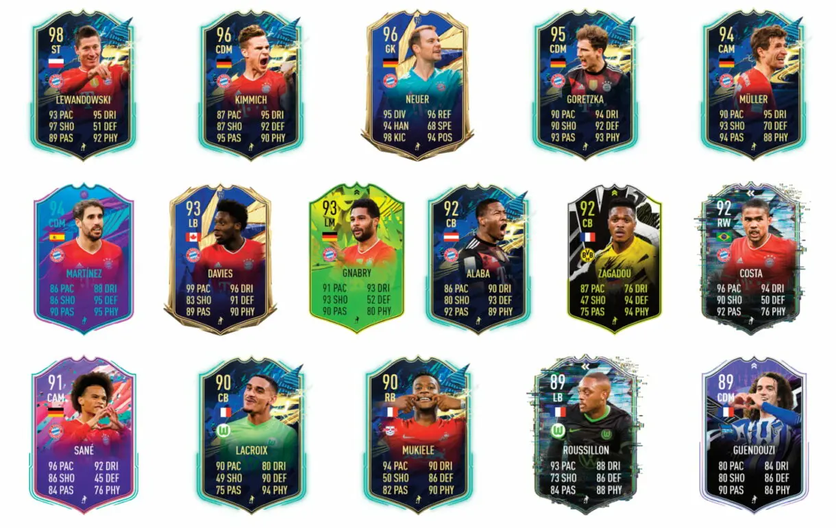 Links verdes de Lucas Hernández Festival of FUTball. FIFA 21 Ultimate Team