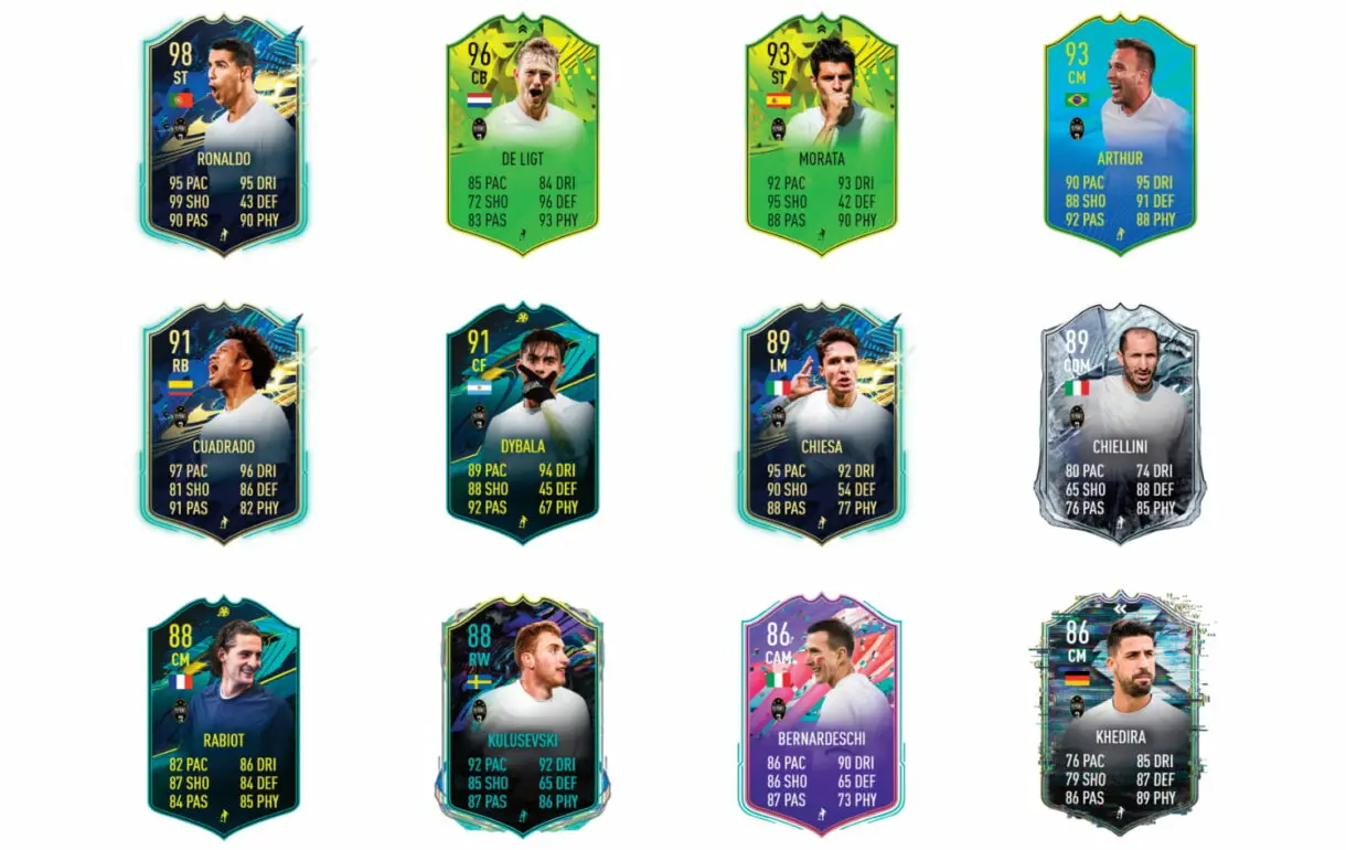 Links verdes de McKennie Jugador de Nación. FIFA 21 Ultimate Team