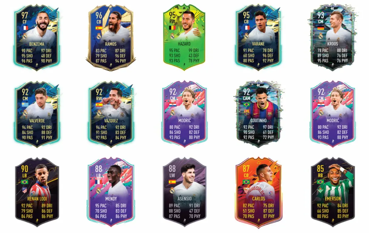 Links verdes de Militao Festival of FUTball. FIFA 21 Ultimate Team review