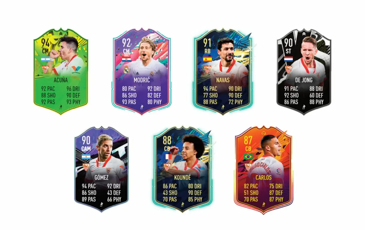 Links verdes de Rakitic Flashback. FIFA 21 Ultimate Team