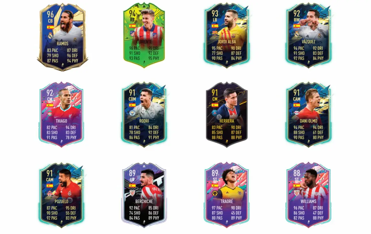 Links verdes de Xavi Moments Icono SBC review. FIFA 21 Ultimate Team