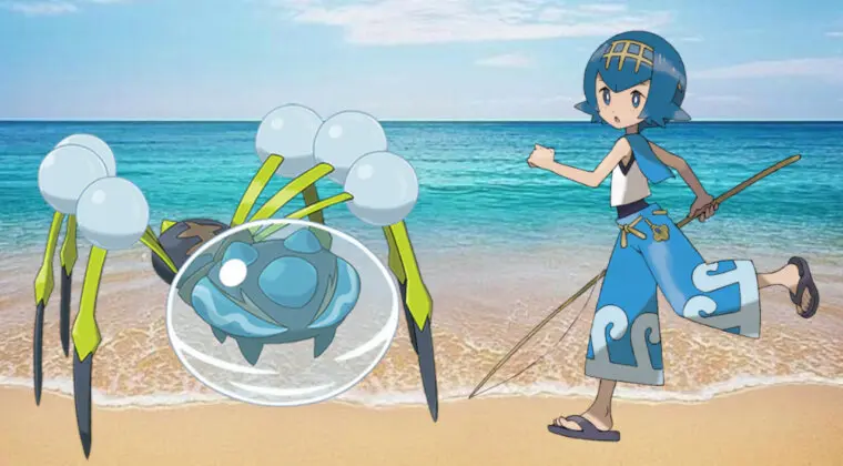 Imagen de Pokémon Masters EX: Así es la pareja de compis formada por Nereida y Araquanid