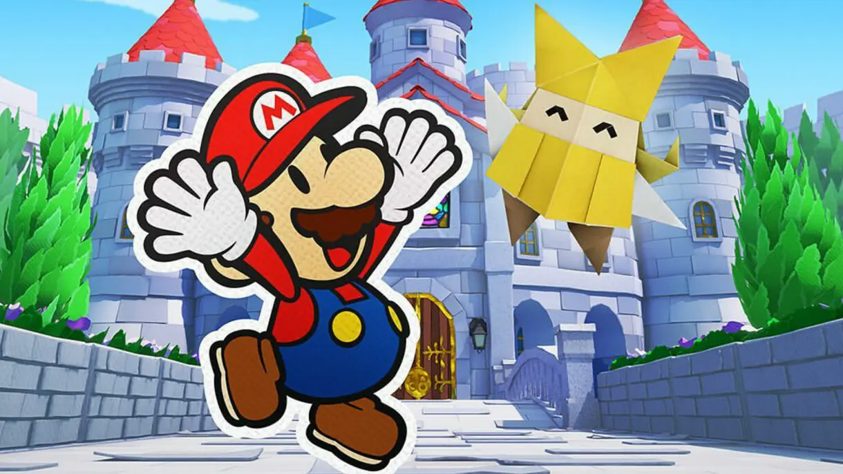 Paper Mario y Olivia