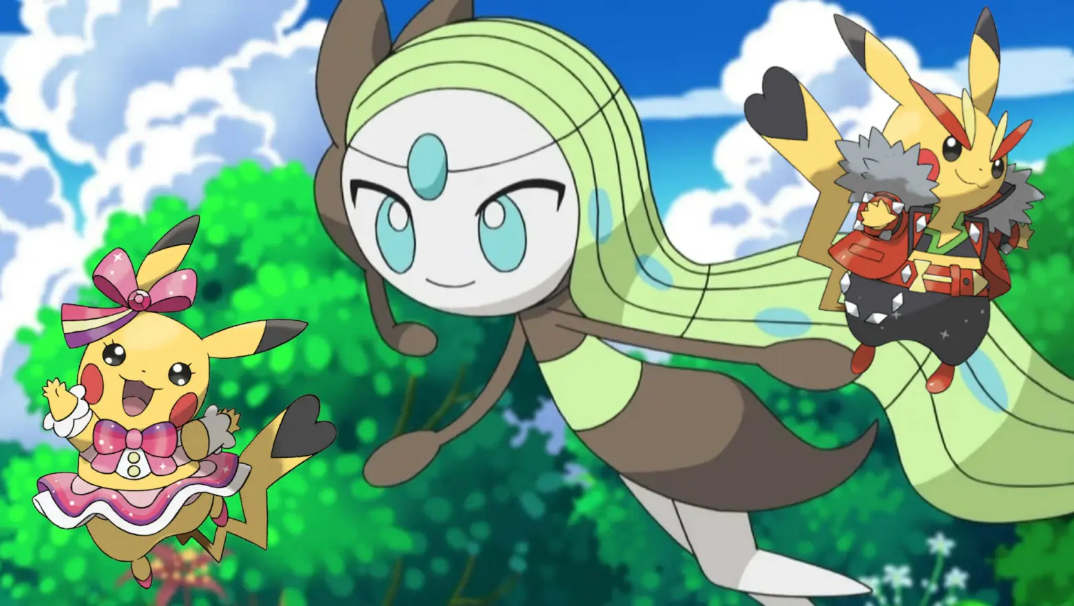 Pokemon GO Fest 2021 Meloetta Pikachu Estrella Pop Rock