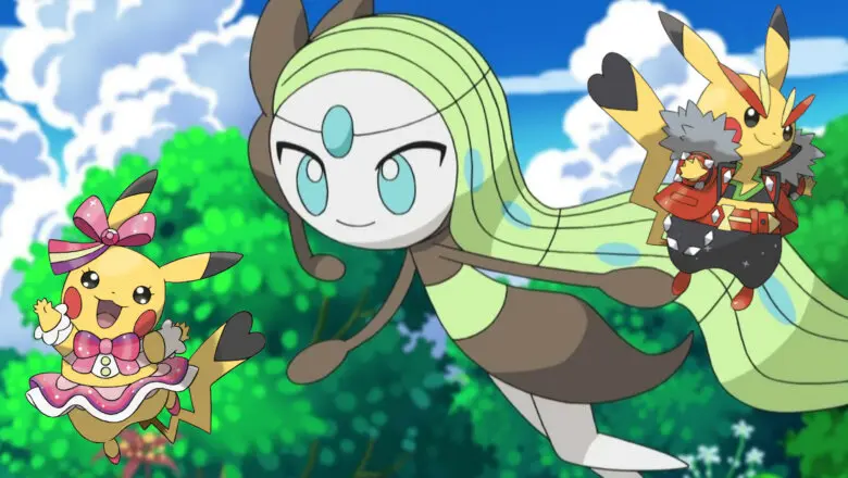 Pokemon GO Fest 2021 Meloetta Pikachu Estrella Pop Rock