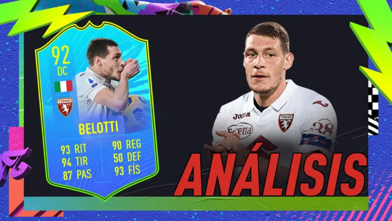 FIFA 21 Ultimate Team Análisis Belotti Jugador de Nación FOF