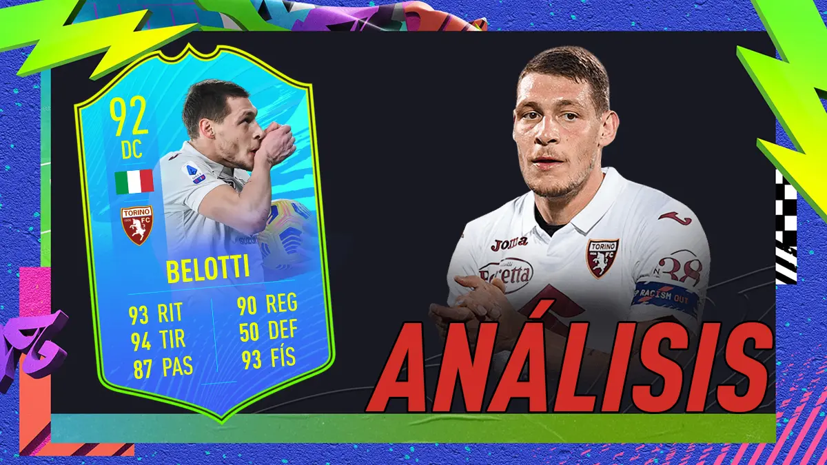 FIFA 21 Ultimate Team Análisis Belotti Jugador de Nación FOF