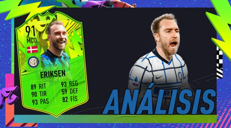 Imagen de FIFA 21: análisis de Christian Eriksen Festival of FUTball (FOF), la carta gratuita de esta semana