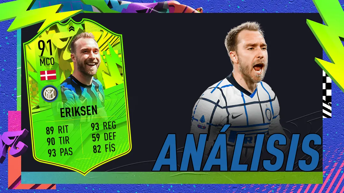FIFA 21 Ultimate Team Análisis Eriksen FOF