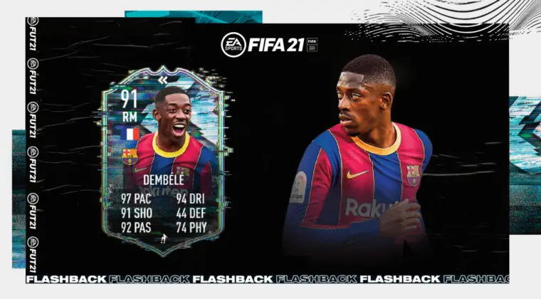 Imagen de FIFA 21: review de Dembélé Flashback. ¿Una ganga o sobrevalorado?
