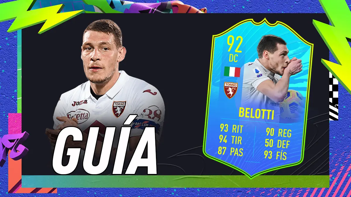 FIFA 21 Ultimate Team Guía Belotti Jugador de Nación FOF