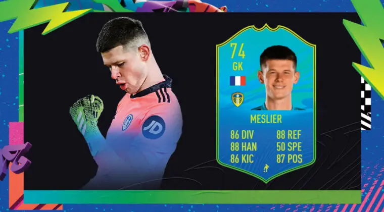 Imagen de FIFA 21: Illan Meslier Jugador de Nación de plata es la nueva carta gratuita de Ultimate Team
