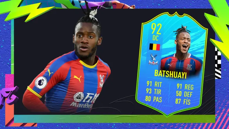 FIFA 21 Ultimate Team SBC Batshuayi Jugador de Nación Bélgica