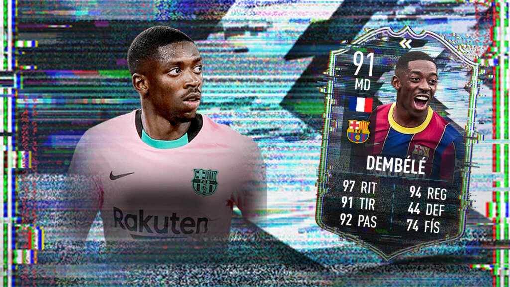 FIFA 21 Ultimate Team SBC Dembélé Flashback