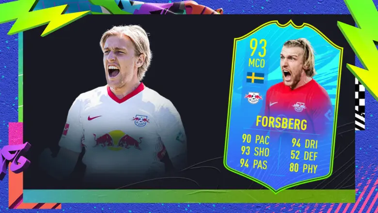 FIFA 21 Ultimate Team SBC Forsberg Jugador de Nación