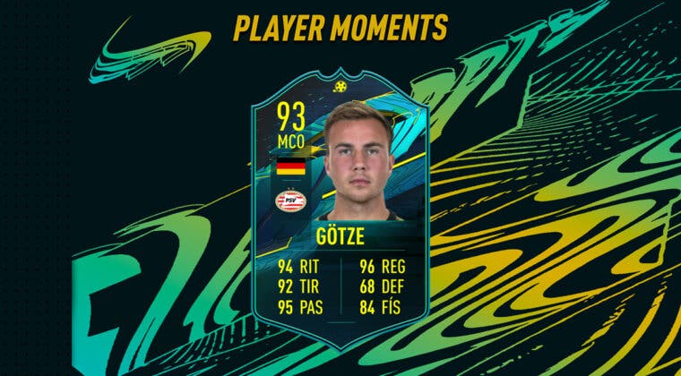 Imagen de FIFA 21: ¿Merece la pena Mario Götze Moments? + Solución del SBC