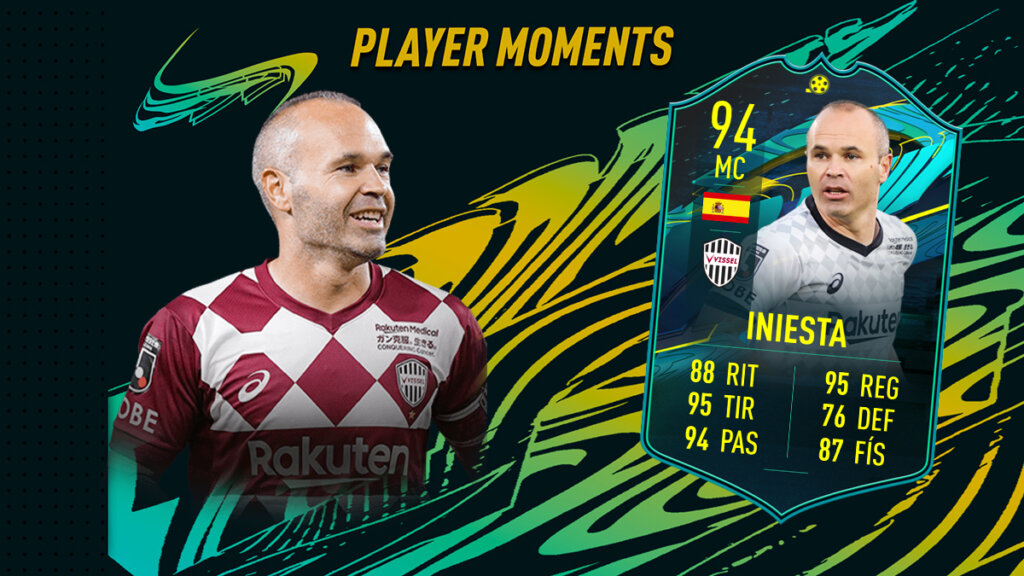 FIFA 21 Ultimate Team SBC Iniesta Moments