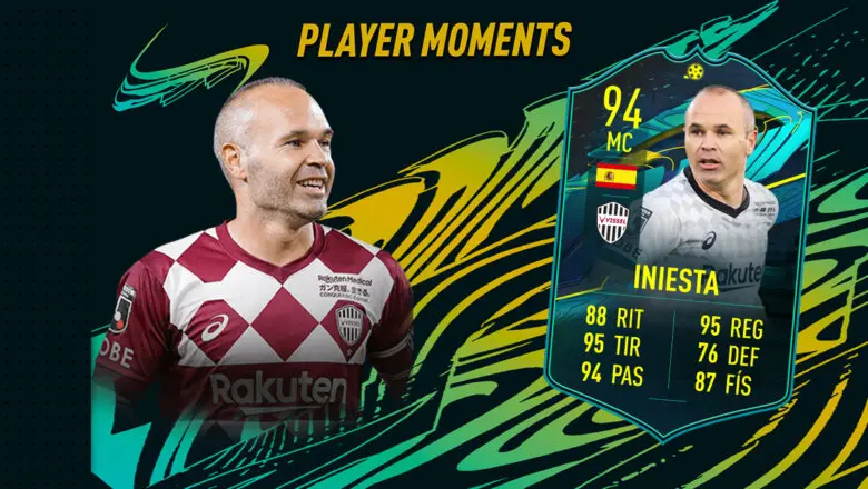 FIFA 21 Ultimate Team SBC Iniesta Moments