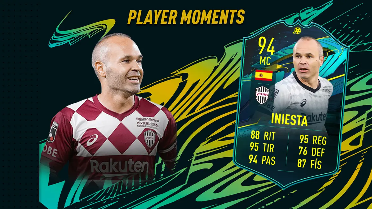 FIFA 21 Ultimate Team SBC Iniesta Moments