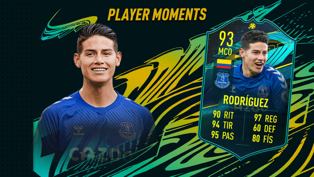 FIFA 21 Ultimate Team SBC James Rodríguez Moments