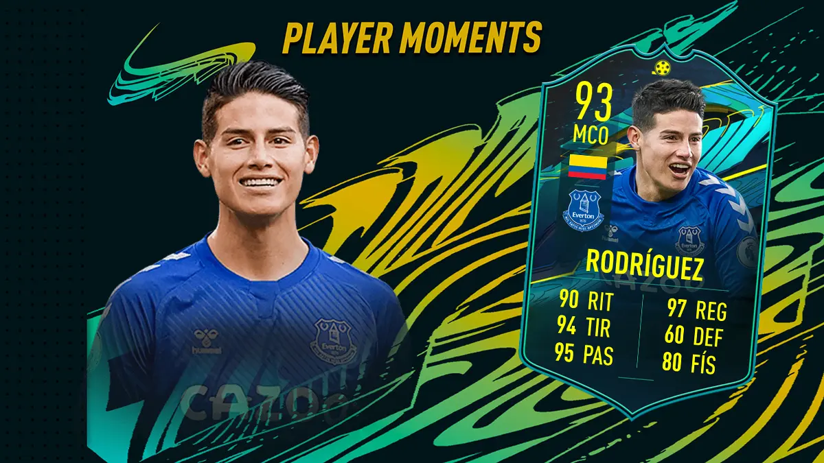 FIFA 21 Ultimate Team SBC James Rodríguez Moments