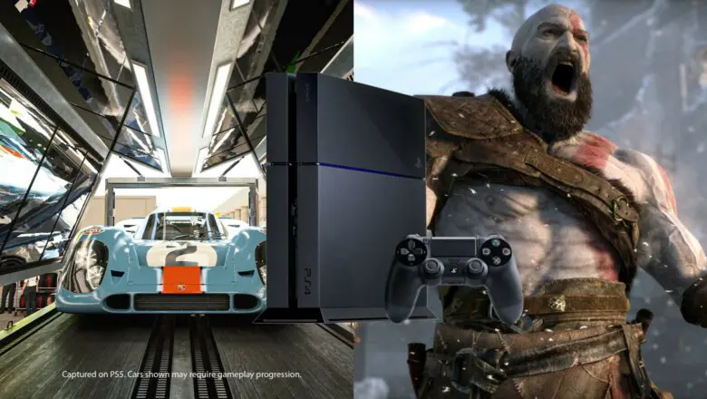ps4 god of war gran turismo
