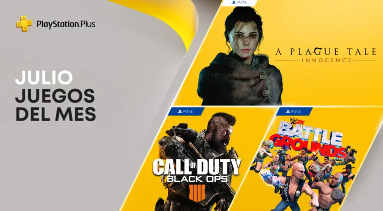Imagen de PS Plus julio de 2021: estos son los juegos gratis del servicio