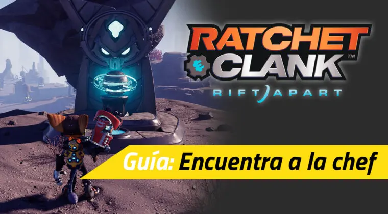 Imagen de Cómo terminar la misión secundaria "Encuentra a la chef desaparecida" de Ratchet & Clank: Una Dimensión Aparte