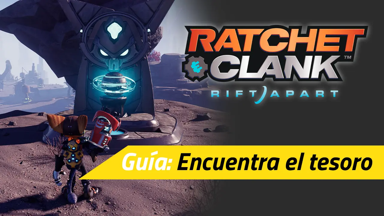 ratchet & clank encuentra el tesoro
