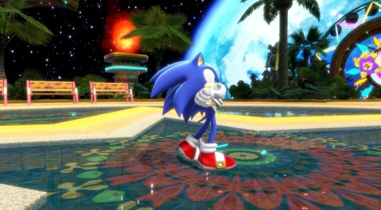 Imagen de Sonic Colors Ultimate muestra uno de sus niveles más conocidos a través de un gameplay