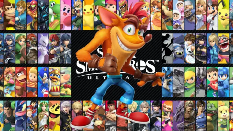 Super Smash Bros. Ultimate Crash Bandicoot