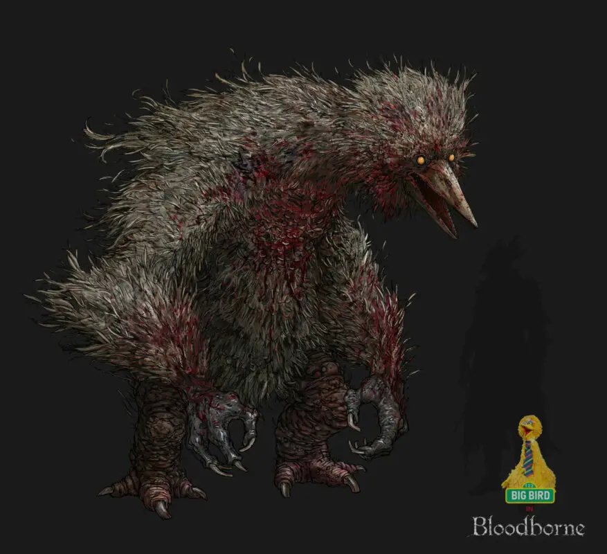 yongs bigbird bloodborne detail02