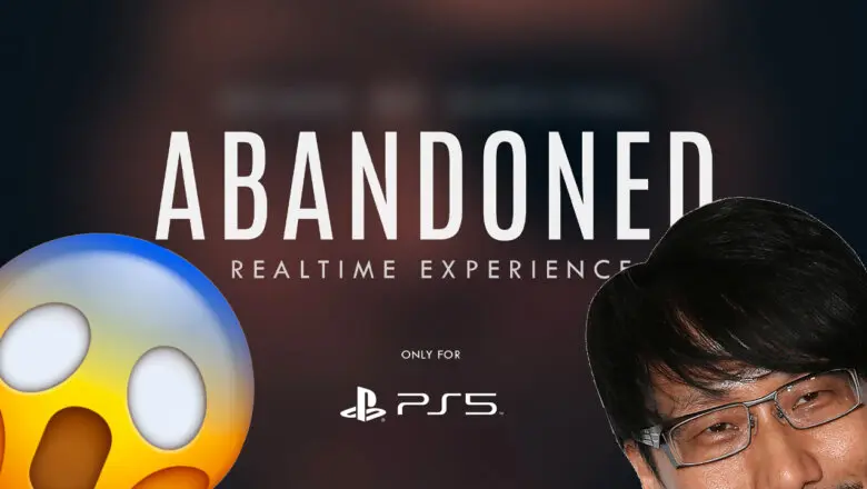 abandoned hideo kojima