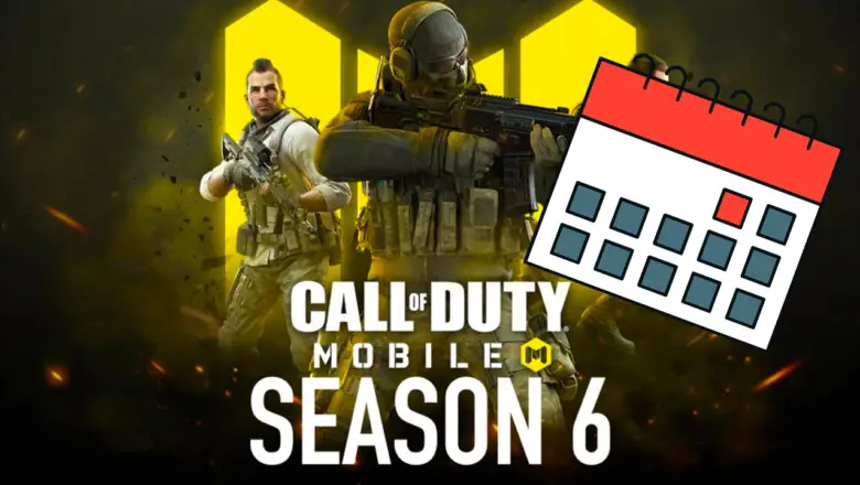 call of duty mobile season 6 fecha