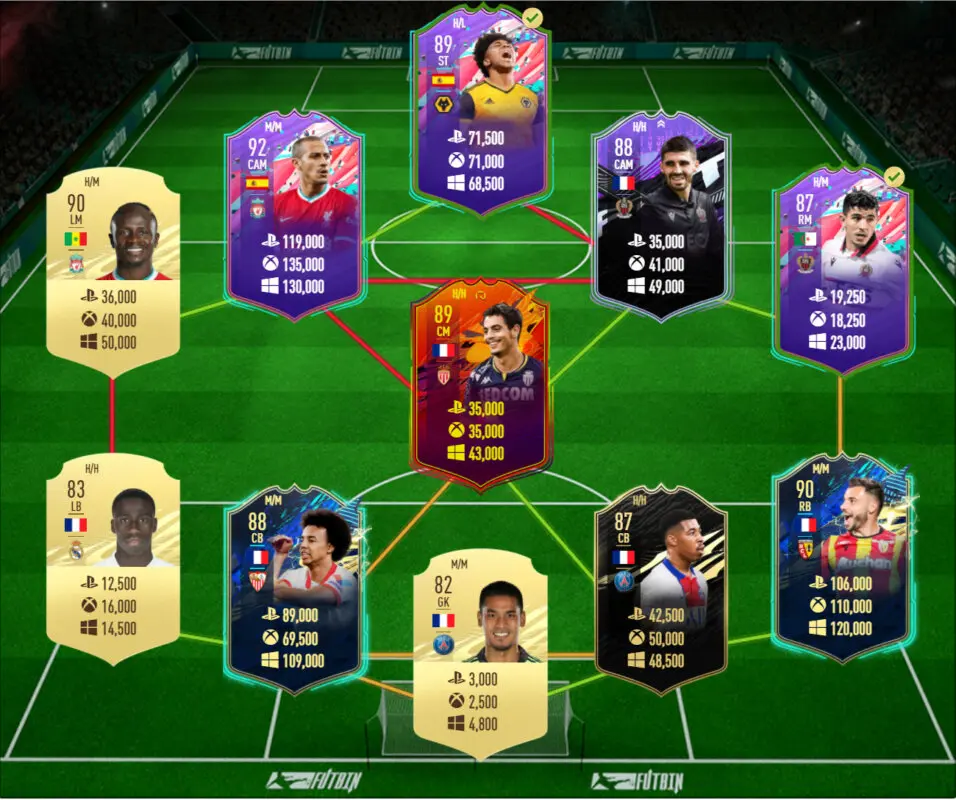 FIFA 21: ahorra tiempo consiguiendo a Atal y Adama Traoré FUTTIES gratuitos a la vez propuesta de plantilla 1 precio