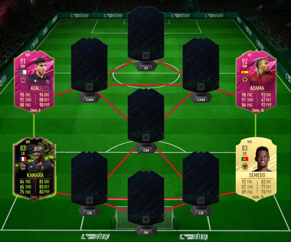 FIFA 21: ahorra tiempo consiguiendo a Atal y Adama Traoré FUTTIES gratuitos a la vez propuesta de plantilla 3