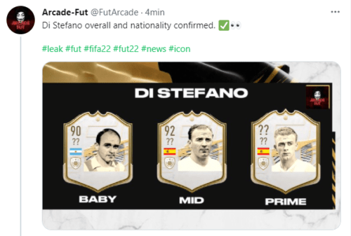 Di Stefano Fifa 22 Stats Di Stefano Fifa 22 Stats