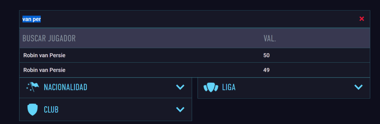 FIFA 22: reveladas las medias de muchos de los nuevos Iconos de Ultimate Team (Casillas, Di Stéfano, Rooney, Morientes...) Web App Van Persie
