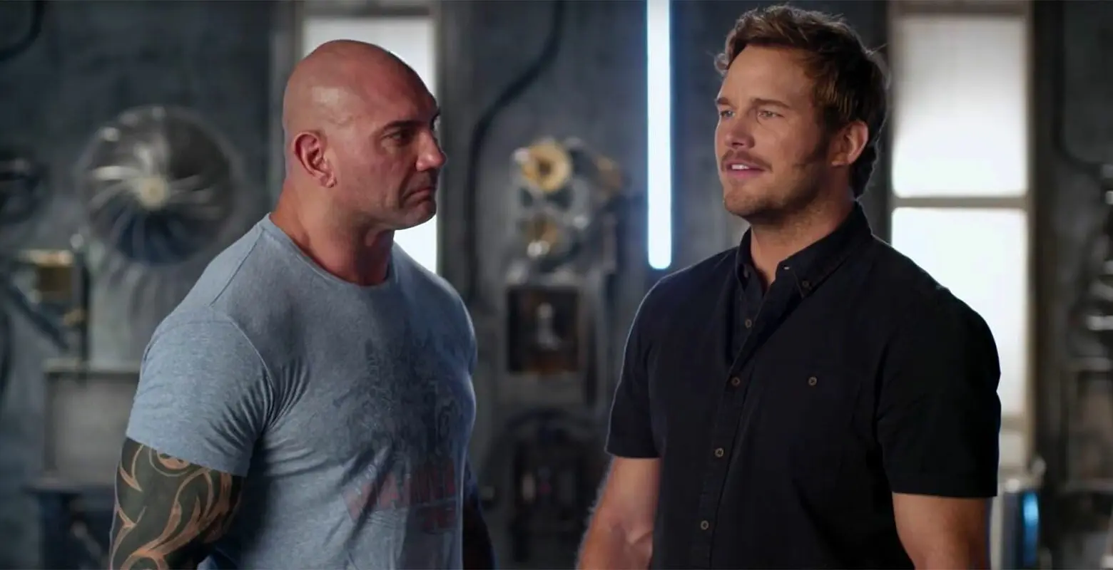 Chris Pratt Dave Bautista