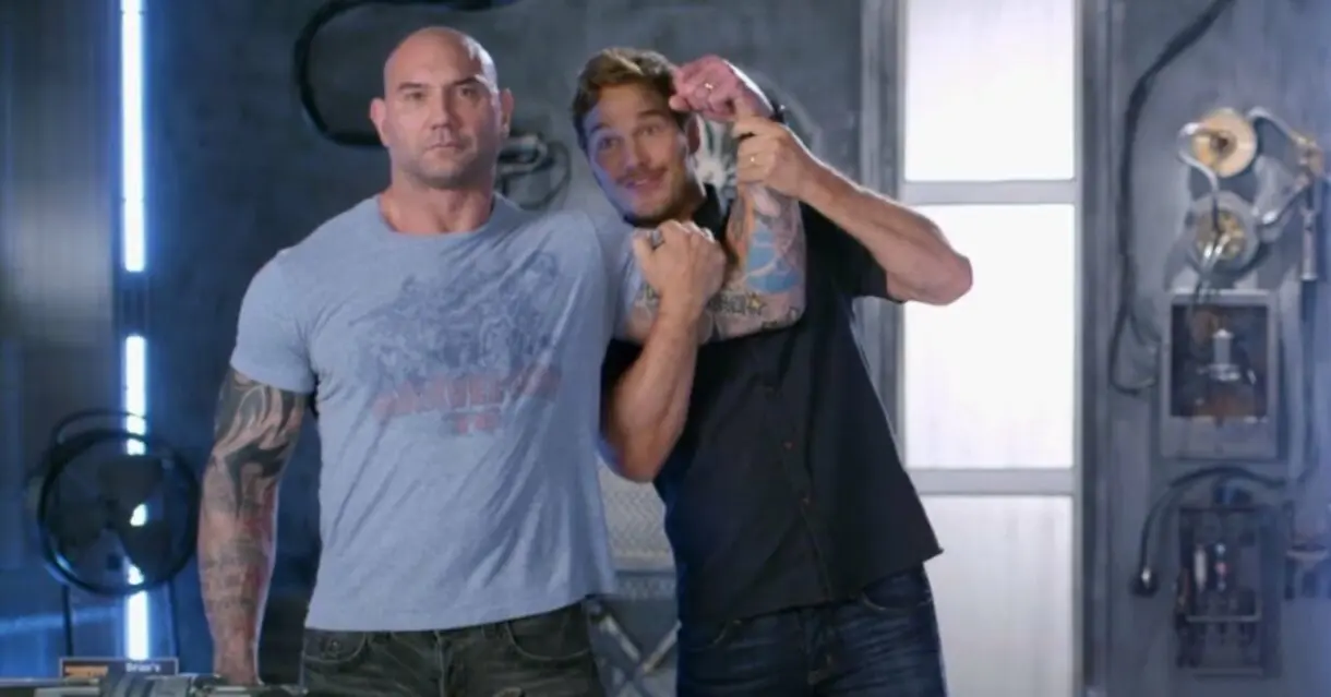 Chris Pratt Dave Bautista