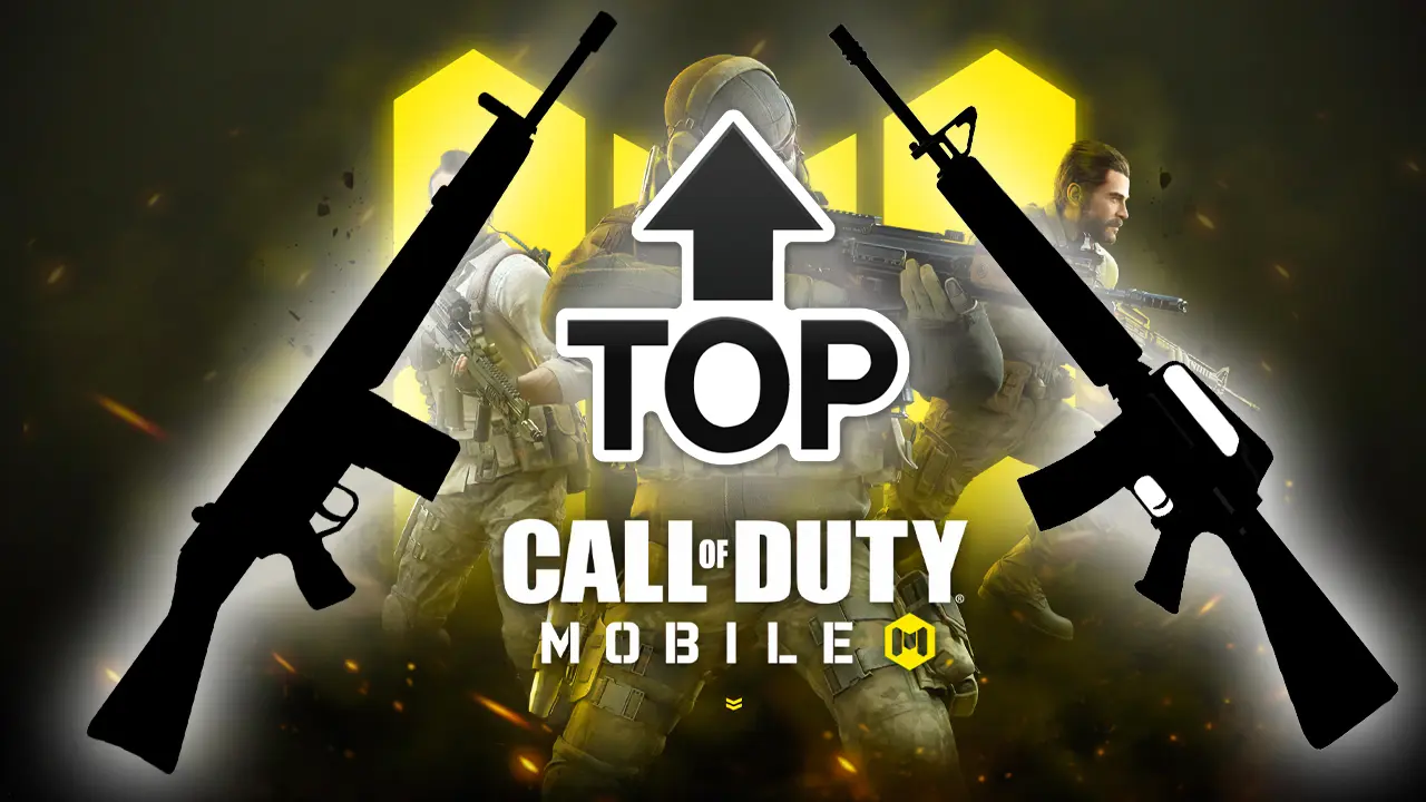 cod mobile armas top