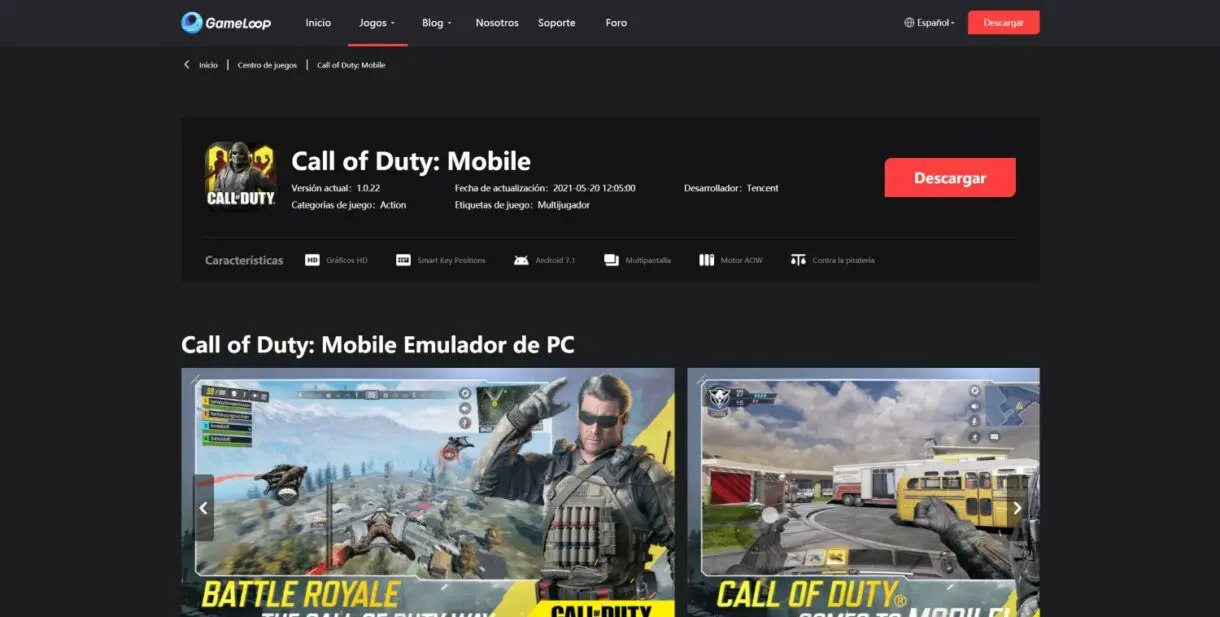 cod mobile guia